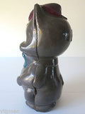 Vintage Solid Glass Mold 12', Porky Pig Piggy Coin Bank, Reliable Canada Sample