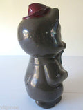 Vintage Solid Glass Mold 12', Porky Pig Piggy Coin Bank, Reliable Canada Sample