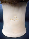 Vtg Pivot Point Eva Mannequin Head 11" Short Brown Hair Cut, Store Display, Prop