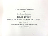 Antique 1899 Book Robert The Bruce by Maxwell, Braveheart, Molson Frasier Library