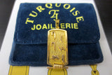 18k Yellow Gold Egyptian Hieroglyphic Cartouche Necklace Pendant from Cairo