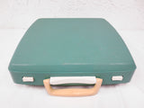 Vintage Smith Corona Corsair Deluxe Turquoise Portable Typewriter