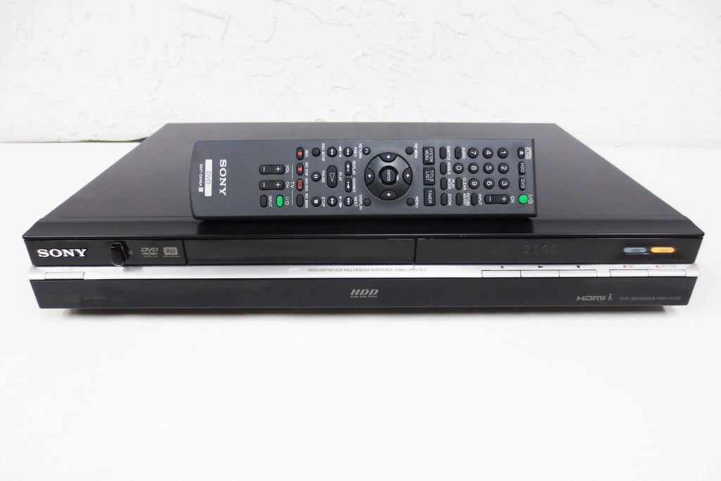 Sony DVR DVD Recorder RDR-HX780, 160 GB 455 Hrs Hard Disk HDD PVR HDMI, with Remote