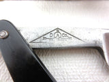 Vintage Silber Stahl Solingen Straight Razor 9" Germany, Arrows, Box