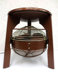 Vintage 1950s Floor Fan Hassock Stool, Rare Superior Electric, Vornado Style