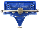 Vintage Record Vise Vice 5" Jaw Rare Model 21L6 for Woodworking Machining, 2 Scr