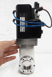 MDC Pneumatic Gate Valve Conflat 1.5" HV Mod. GV-1500V-P-04 w/ Humphrey 410 39 70