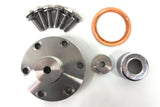 MDC Conflat 2.75" x 1/4" Tube Quick Disconnect Fitting To Flange Vacuum w/ Bolts