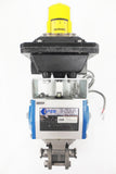 PBM Pneumatic Actuator Valve with Indicator 140 PSI, Series DSR 80-8, 1-96-008