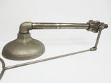 Speakman Outdoor Shower 8" Dia. White Kas Brass, Vintage Industrial Shower Stati