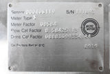Micro Motion Mass Flow Sensor Model D 40S-SS-CAJON/NPT 8919, 1250 PSIG
