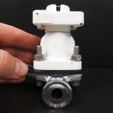 Burkert Diaphragm Valve with 1" Flanges, F-A, Model 1/2-316L-03579