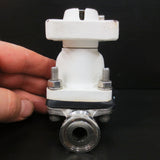 Burkert Diaphragm Valve with 1" Flanges, F-A, Model 1/2-316L-03579