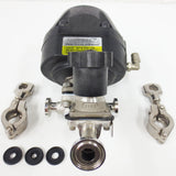 Advantage Spring-to-Close Valve 1" Flange 60 Psi w/ 2155 Diaphragm Valve, Clamps
