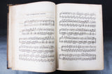Antique 1850's Piano Music Scores Book, Juanita Quadrille by P. Laroche, Engravings, 14 X 10.5"