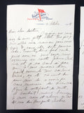 Antique 1904 Richelieu Ontario Navigation Company Personal Letter to a Quebec Do