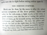 Antique 1899 Medical Book Guide on Fever-Nursing by J.C. Wilson, Practical Lessons In Nursing, Typhoid, Typhus, Pneumonia, Scarlet Fever