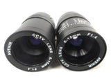 Lot of 2 Vintage Avenir Camera CCTV Lens Zoom 6-15 mm, F1.4, 1/3" CS Mount, NOS New Old Stock, Never Used, Japan, Surveillance Camera