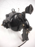 Vintage WWII 1940's Navy Army Morse Code Aldis Signal Lamp Spotlight, Spare Lens, Wood Box, Hand Held, Portable