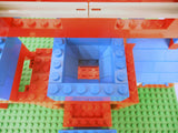 Vintage 1980 Lego Tower Crane & Truck from Playset #733, Complete Build, Crane Swivels, Articulated, With Manual