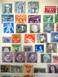 1920-1960's Estate Stamp Collection from Netherlands 80+ Lot, 1928 Olympics, Hubert Levigne, Watermarked