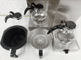 Vintage 1980's Bunn Pour-Omatic Stainless Coffee Maker Machine 3 Warmers, Retro Delicatessen Diner Restaurant Coffee Machine, Ready to Use