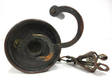 WWII Army Military British RAF Inspection Lamp Mark II for Airplanes Aircrafts Repair and Maintenance, Rolled Up Power Chord and Handle