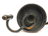 WWII Army Military British RAF Inspection Lamp Mark II for Airplanes Aircrafts Repair and Maintenance, Rolled Up Power Chord and Handle