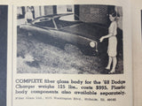 Vintage 1968 Mechanix Illustrated Magazine, Plymouth Road Runner, Renault 10, Flying Saucers can Injure You, DIY and Advertising