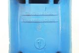 1950's Blue Volkswagen VW Pickup Rubber Toy Truck, Tomte Laerdal Stavanger Norway
