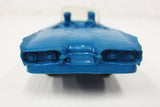 1950's Blue Convertible Toy Rubber Car w/ Dog, Tomte Laerdal Stavanger Norway