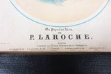 Antique 1850's Piano Music Scores Book, Juanita Quadrille by P. Laroche, Engravings, 14 X 10.5"