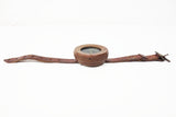 Vintage WW2 Army Wrist Compass 60mm by Taylor, USA Paratrooper, Bakelite, Works