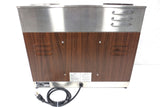 Vintage Bunn Pour-Omatic VPS Industrial Coffee Machine Faux Wood 3 Heaters 2 Jars