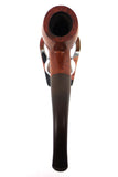 Large Peterson Tobacco Pipe Straight Grain #6, Ireland Republic, Vintage, Curved